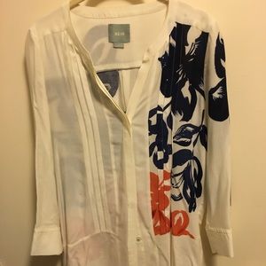 Beautiful 3/4 Sleeve blouse from Anthropologie