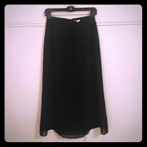 J.Crew dressy long skirt - one pleat in front