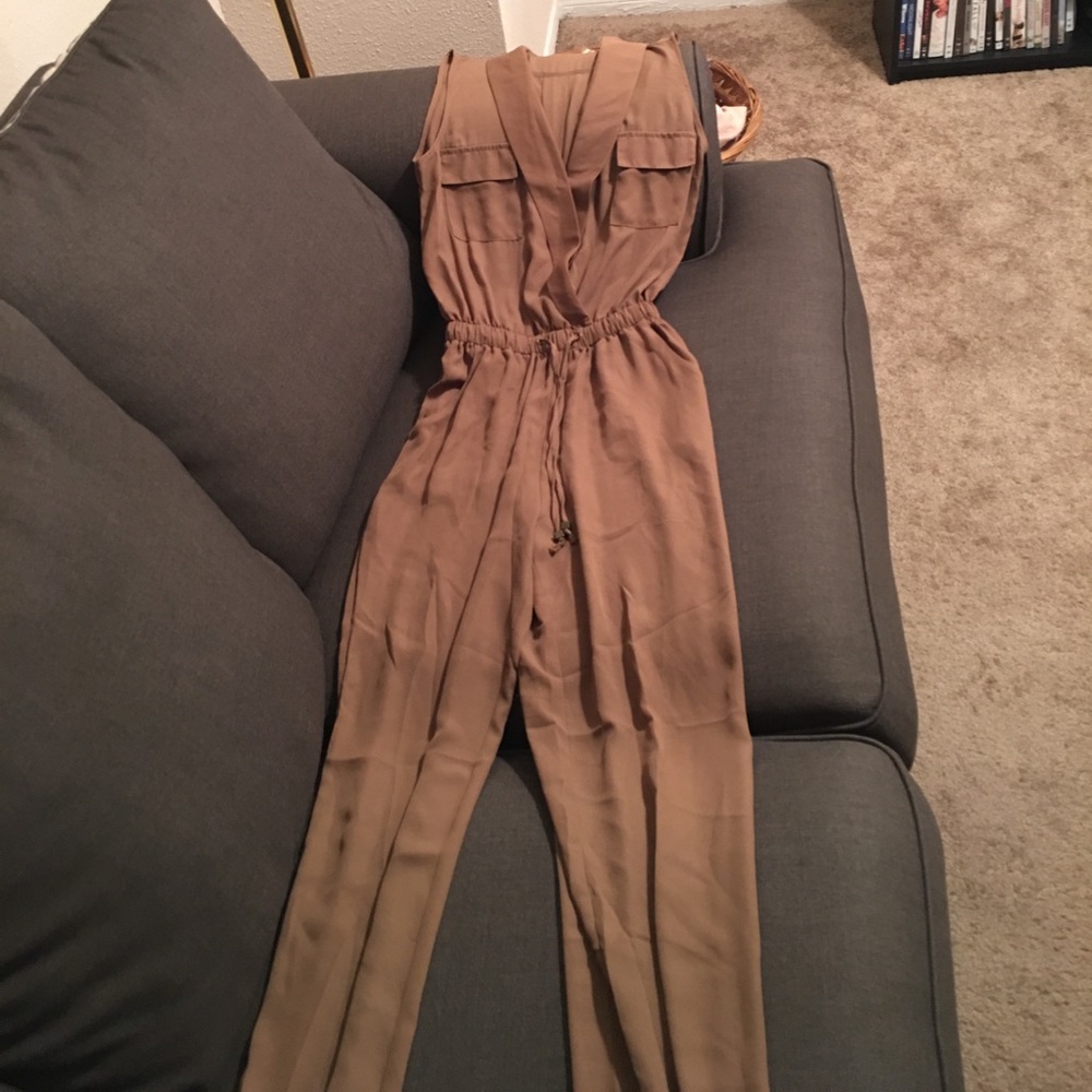 Cinched Waist Jumpsuit