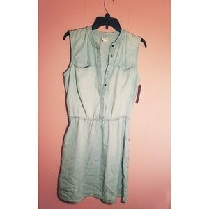 NWT Faded Denim Dress