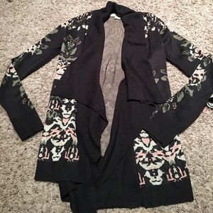 Floral cardigan