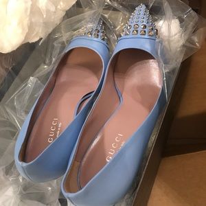 Gucci blue high heel