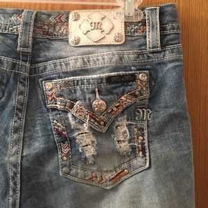 Miss Me Easy Straight Mid Rise Jeans