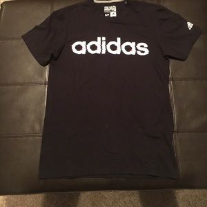 Adidas black Tee
