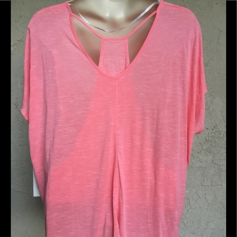 Calvin Klein Performance Racerback T-Shirt - Picture 2 of 7