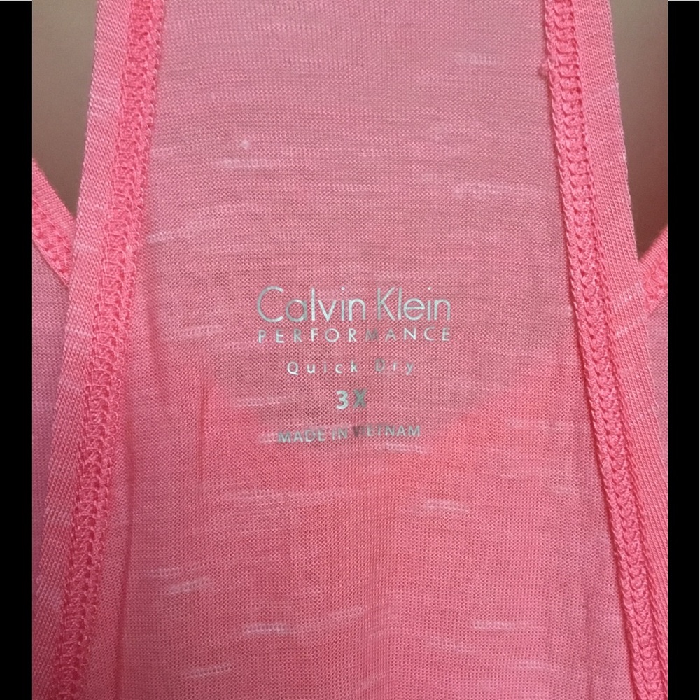 Calvin Klein Performance Racerback T-Shirt - Picture 4 of 7