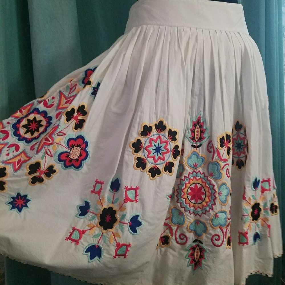 Vintage look French connection midi skirt