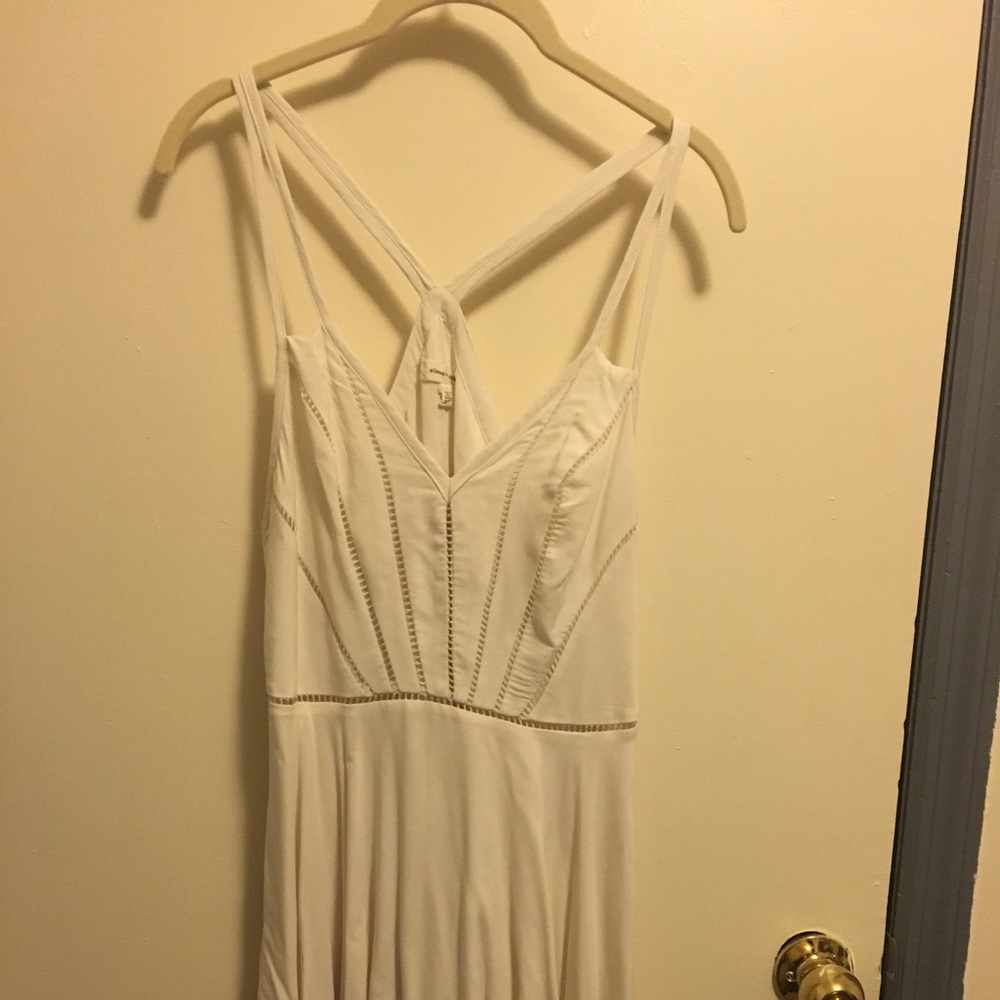 Off White Mini Dress from Urban Outfitters
