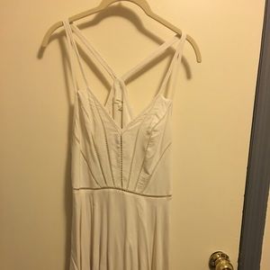 Off White Mini Dress from Urban Outfitters