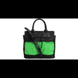 Rag and Bone Pilot Bag - green