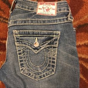 Size 24 true religion bootcut jeans