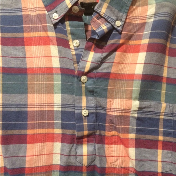 J. Crew Factory Pop-Over shirt - Picture 3 of 3