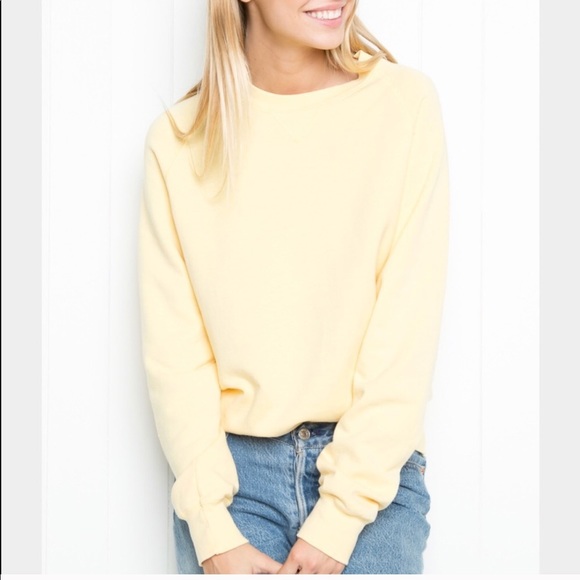 🐤 Brandy Melville light yellow sweater🐤 - Picture 3 of 8