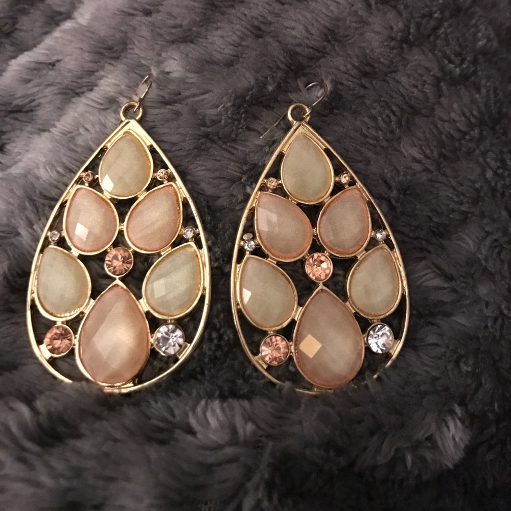 Fun pink earrings