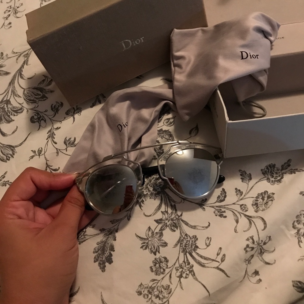 Dior So Real Silver sunglasses