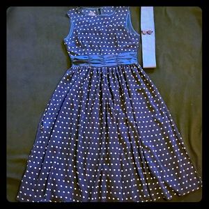 LAST CHANCE NWT Lindy Bop Polka Dot Midi