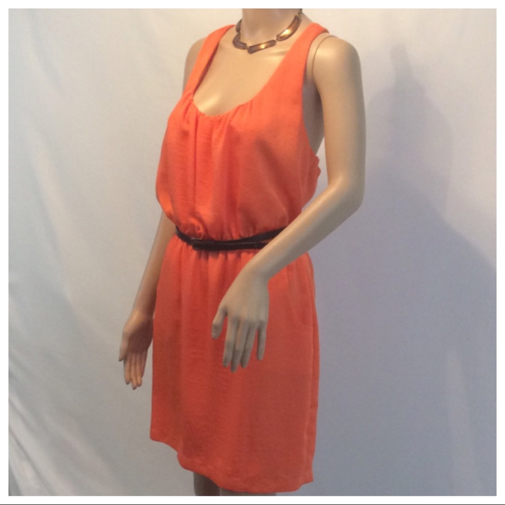 CITY STUDIO Sleeveless Scoop Neck Dress