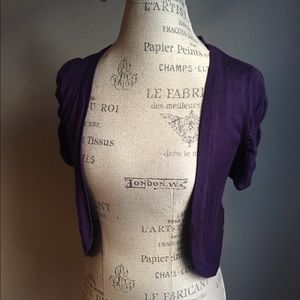 Cropped Bolero Cardigan