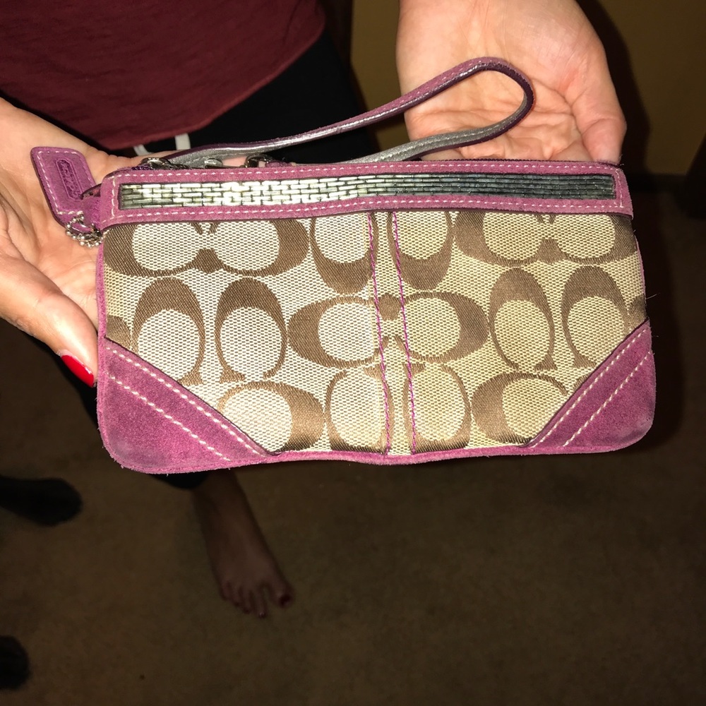 Coach wristlet