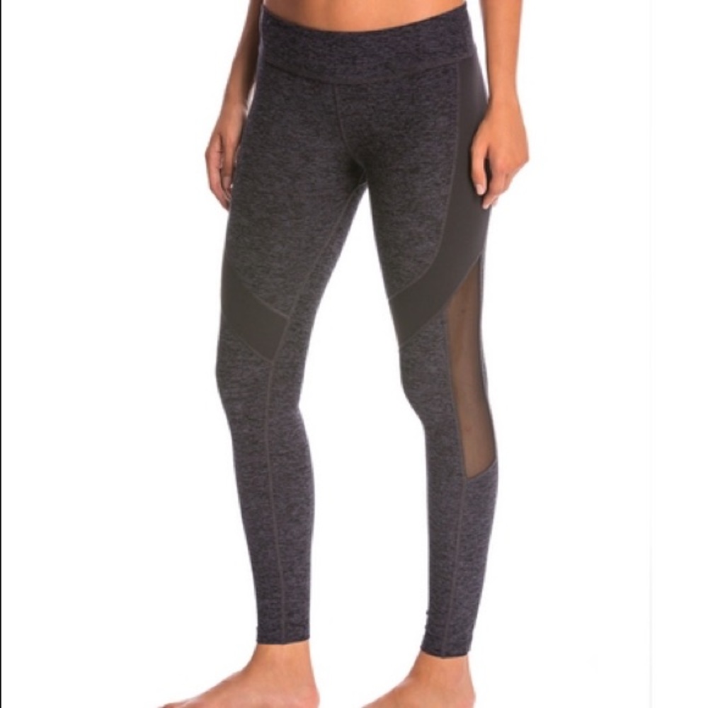 Beyond Yoga Side Mesh Contrast Legging, Small