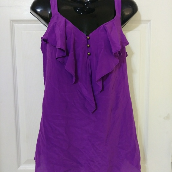 Banana Republic Tops - Banana Republic Purple Tank Blouse