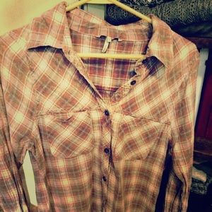Light colored flannel