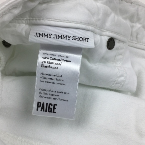 PAIGE Jimmy Jimmy Short - Picture 6 of 7