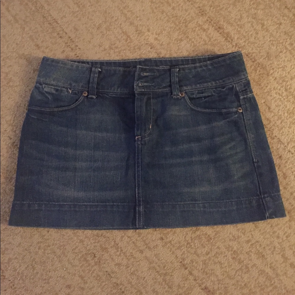American Eagle jean mini skirt