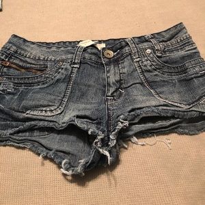Denim Short Shorts!