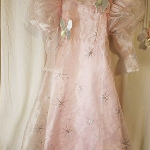 WIZARD OF OZ GIRLS COSTUME PLAY DRESS SZ  S