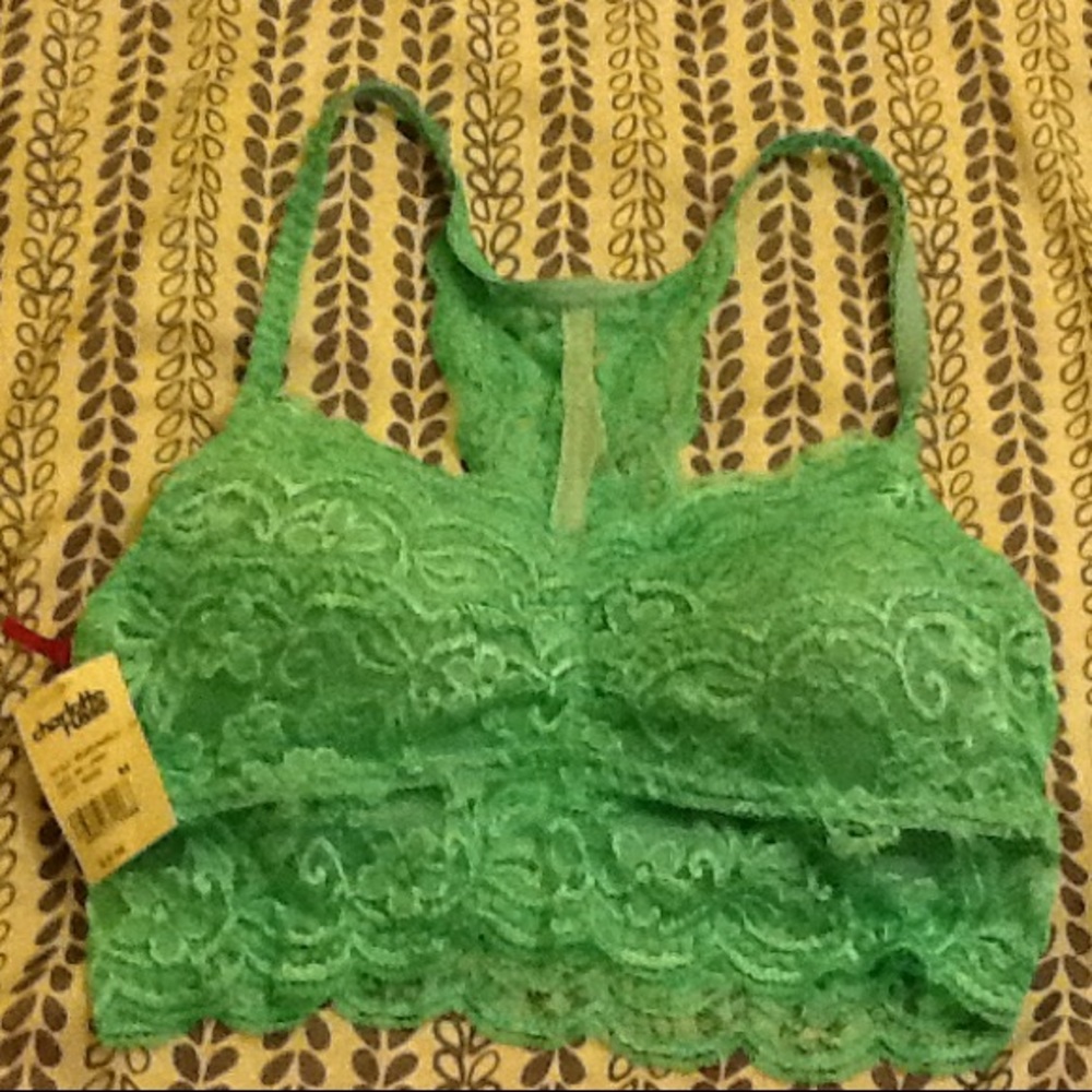 NWT MINT GREEN BRALETTE