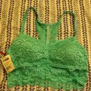 NWT MINT GREEN BRALETTE