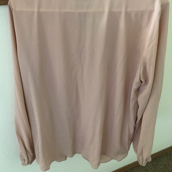 Blush Ruffle Blouse - Picture 3 of 3