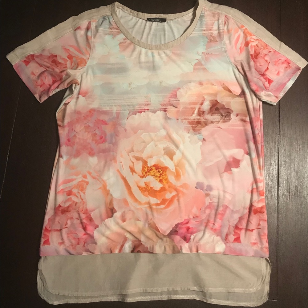 Bianca Women’s Blouse Floral Print Small
