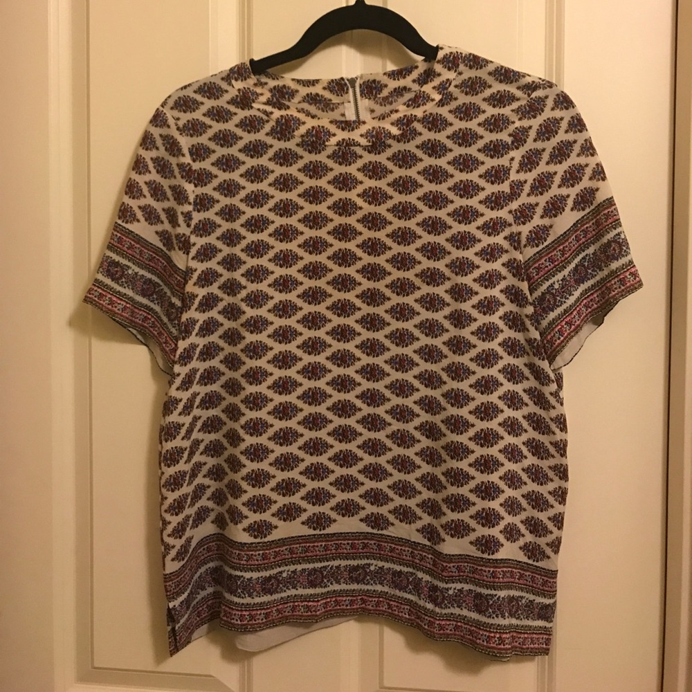 Madewell silk shirt