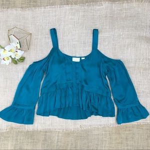 Anthropologie Maeve Top Bygones Blouse