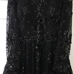 Black evening dress by jovani very classy