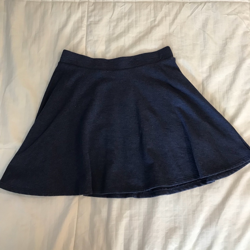 Forever21 blue skater skirt