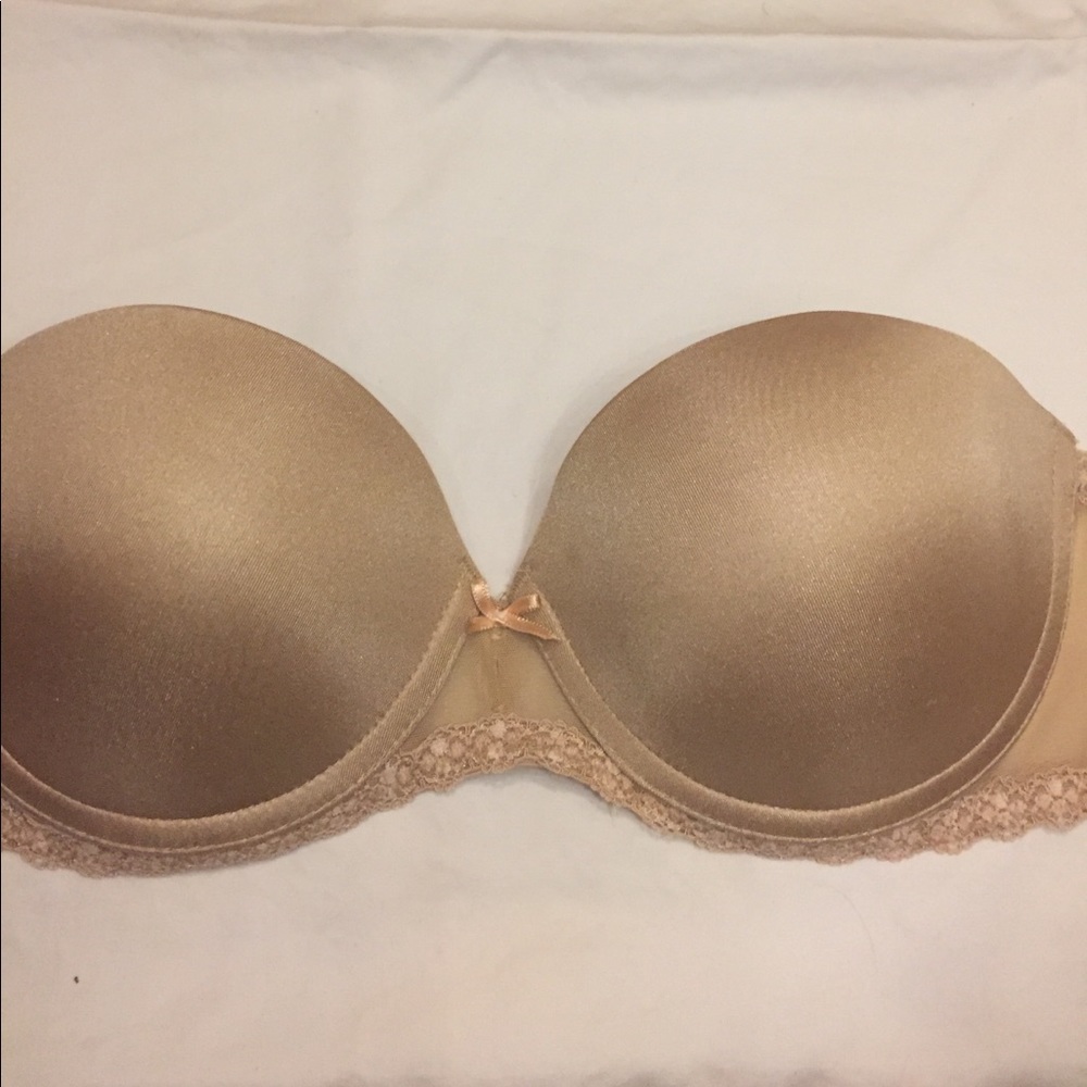 Nude Strapless Bra