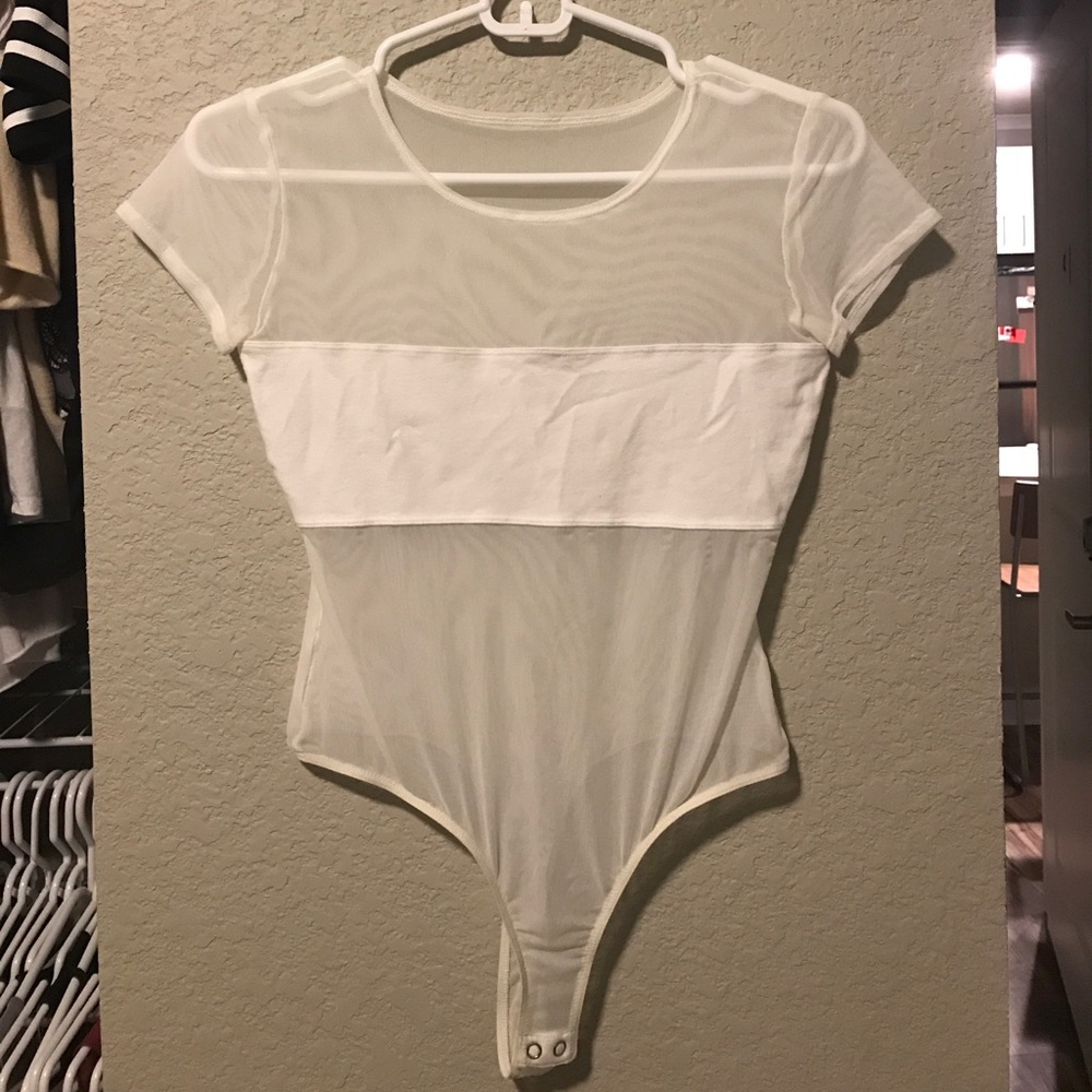 American apparel mesh bodysuit