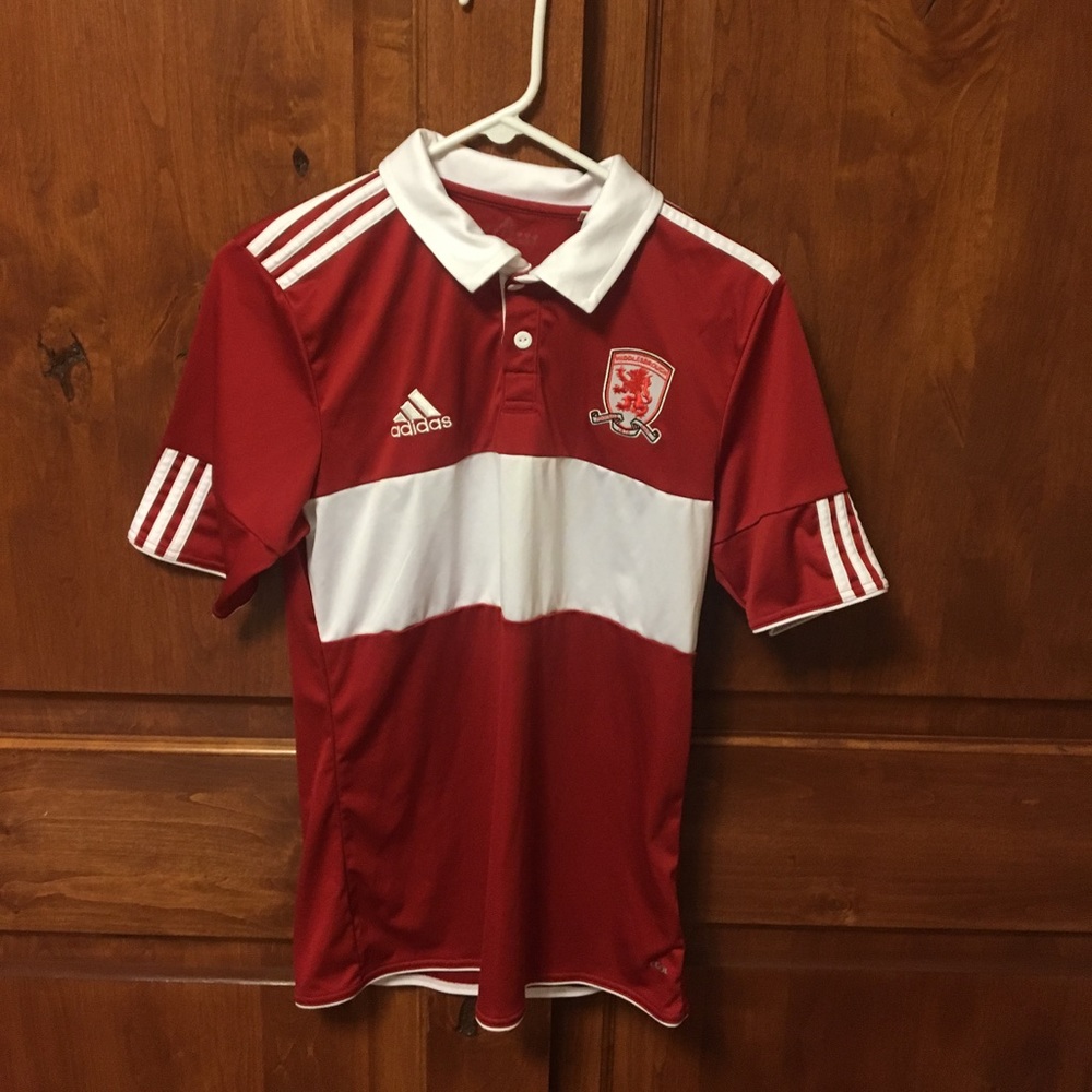 FC middlesbrough soccer jersey. Adidas size small