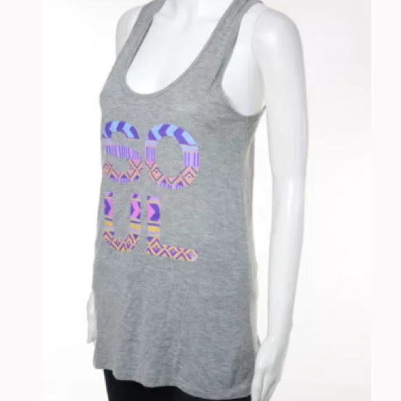 SOUL CYCLE RACERBACK GRAPHIC TANK TOP SIZE MEDIUM - Picture 2 of 8