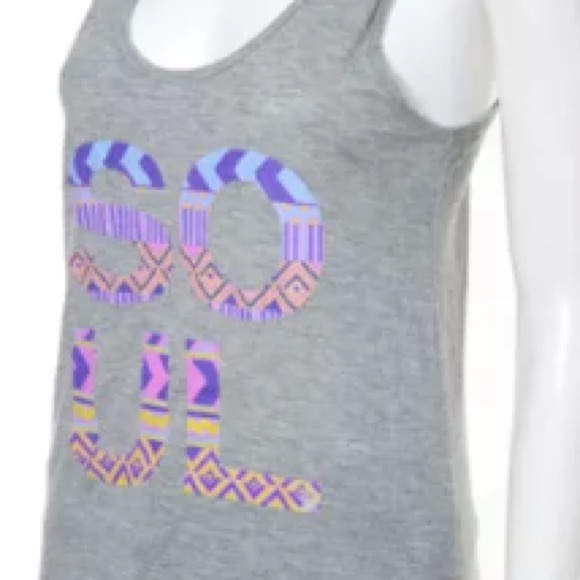 SOUL CYCLE RACERBACK GRAPHIC TANK TOP SIZE MEDIUM - Picture 3 of 8