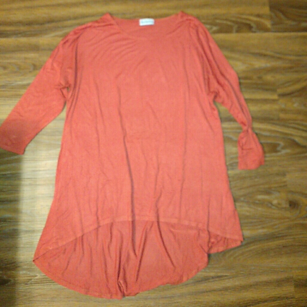 3/4 inch sleeves rusty color