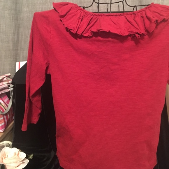 Chaps size XL frilly little T-shirt comfy & cute - Picture 3 of 4