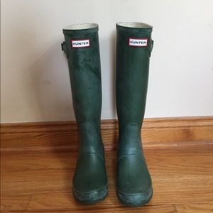 Hunter rain boots