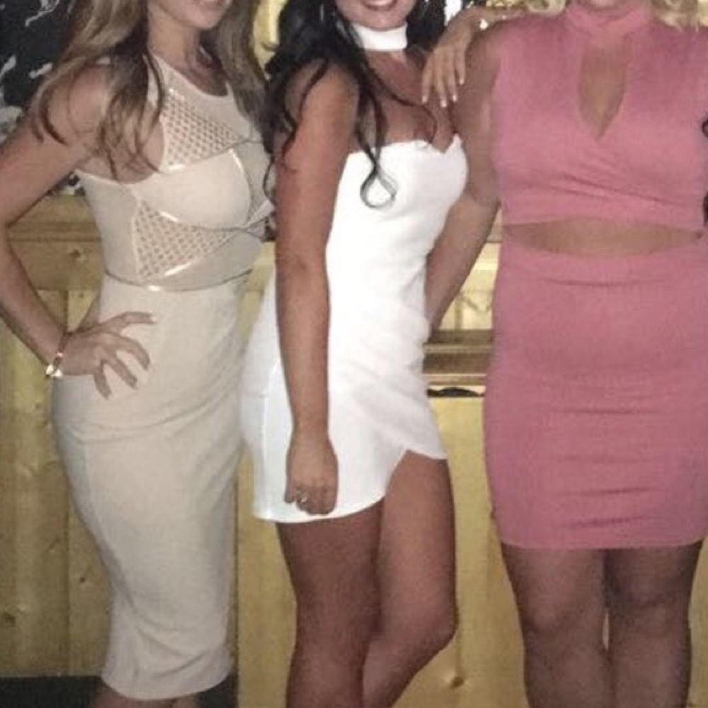 White dress