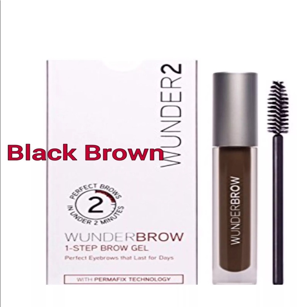 Wunderbrow wunder2 black brown eyebrows dipbrow