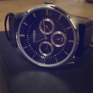 Citizen Black Dial Men's Watch