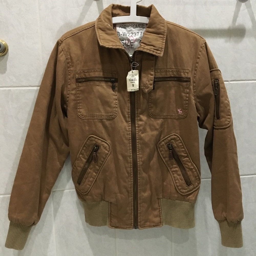 Abercrombie & Fitch Women's Tan Jacket